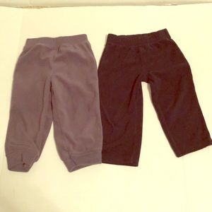 5/$25 SALE🤑 Carter’s sweatpants 18 months 2pr EUC